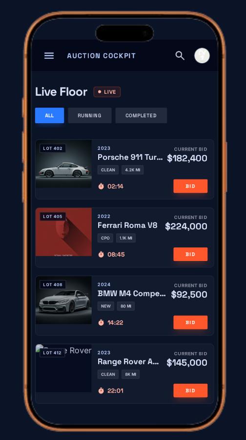 Mobile - Home Screen